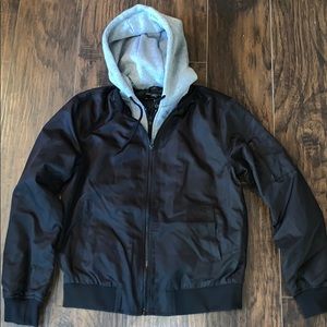 Forever 21 hooded bomber